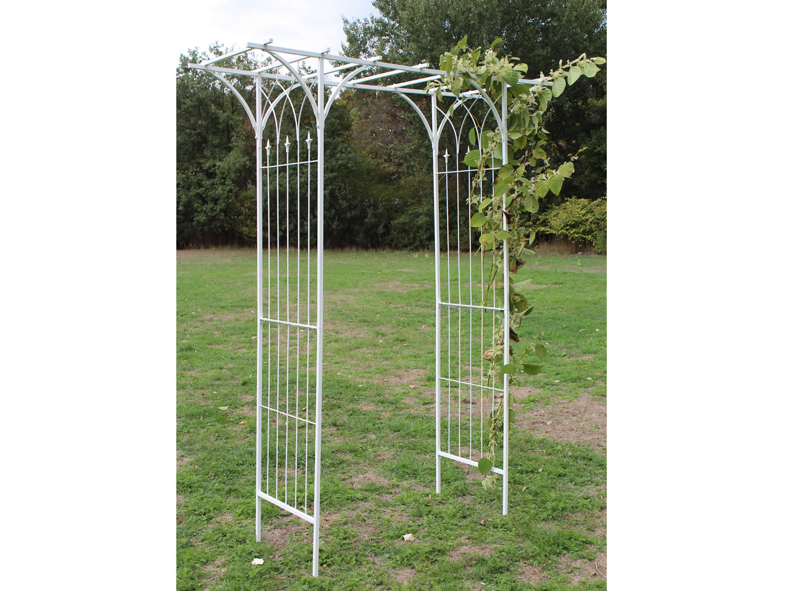 Rosenbogen 140x240x37cm Torbogen Rankhilfe Rosenranke Rankgitter Spalier Pergola